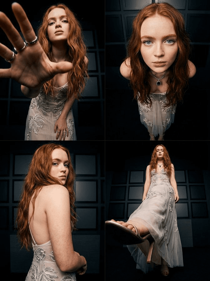 Dynamic wide-angle 4-style portrait transformation prompt
