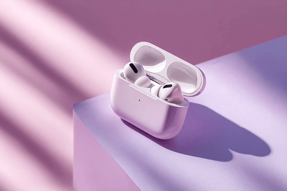 Wireless earbuds studio prompt