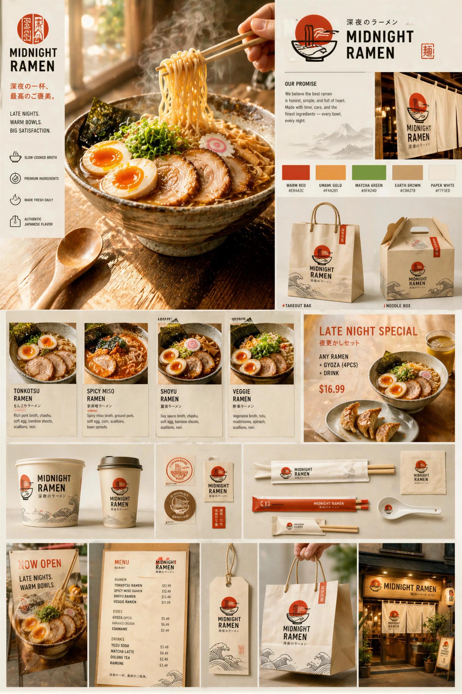 Ramen hero food scene prompt