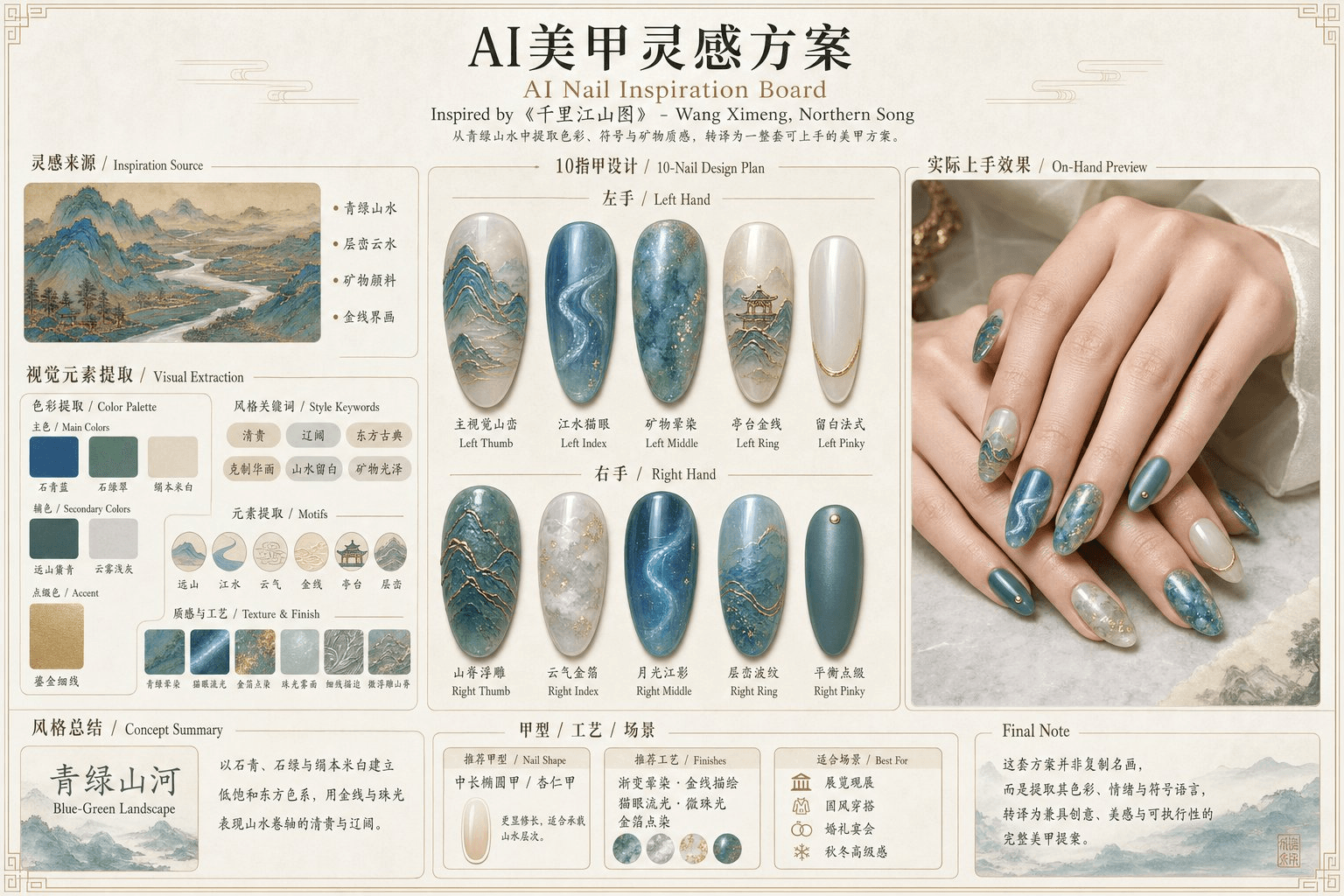 Nail inspiration board prompt
