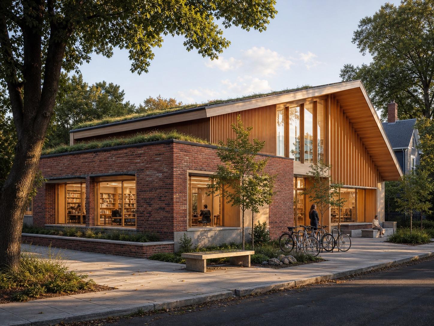 Neighborhood library architecture prompt