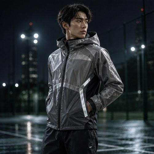 Night Run Technical Jacket Styling Prompt