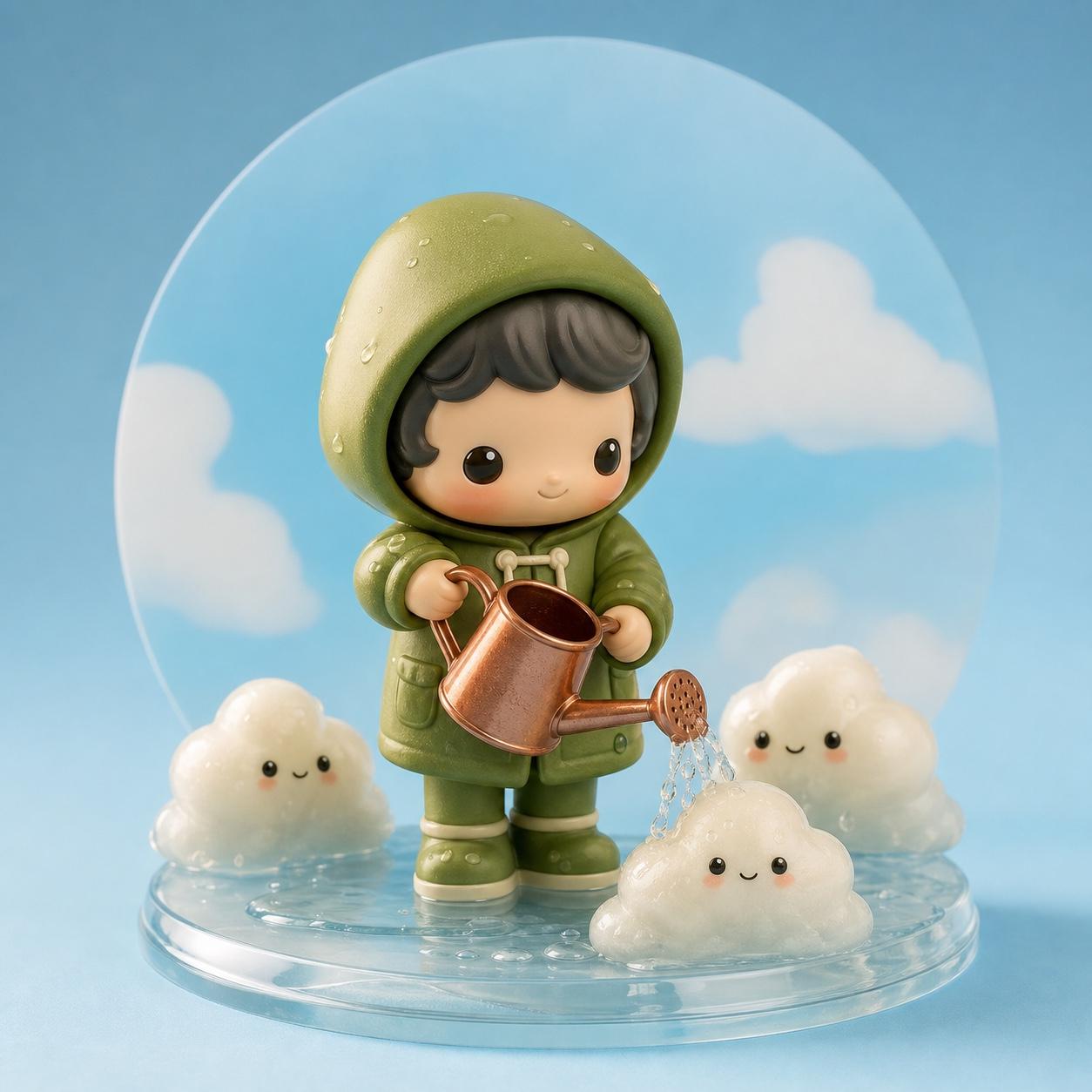 Cloud Gardener Designer Toy Figure Prompt