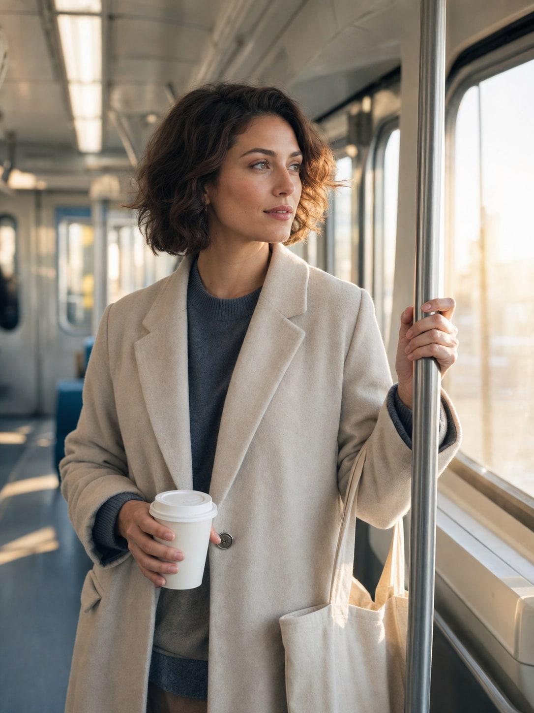 Morning Subway Commute Photo Shoot Prompt