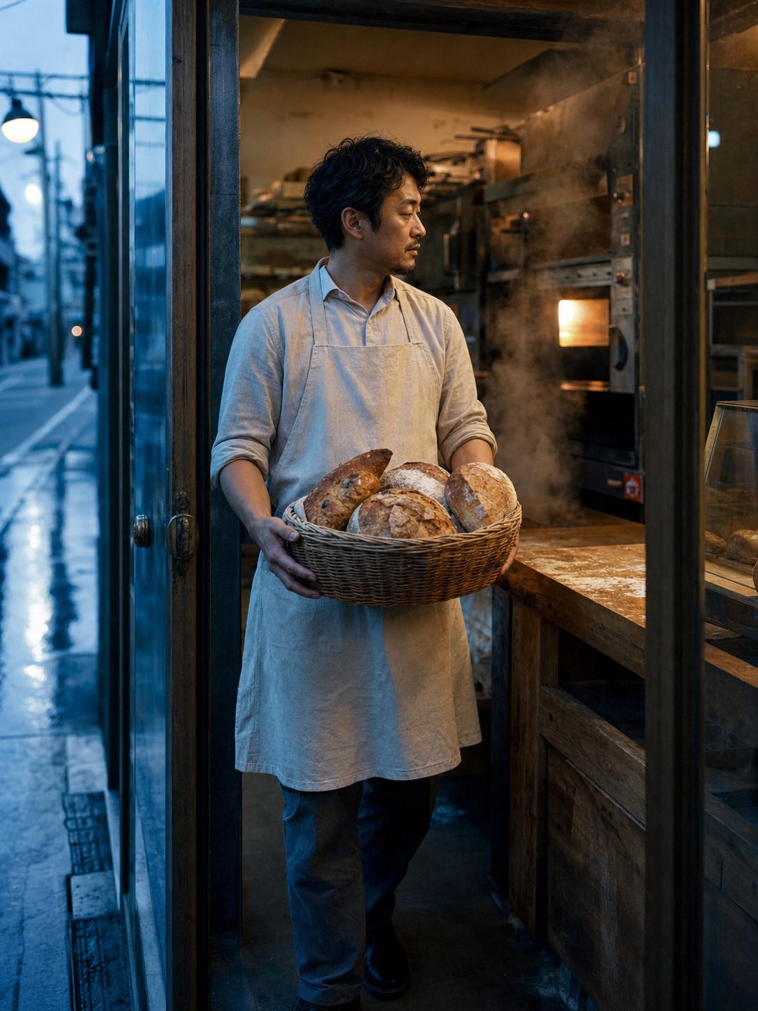 Pre Dawn Bakery Opening Documentary Photo Shoot Prompt
