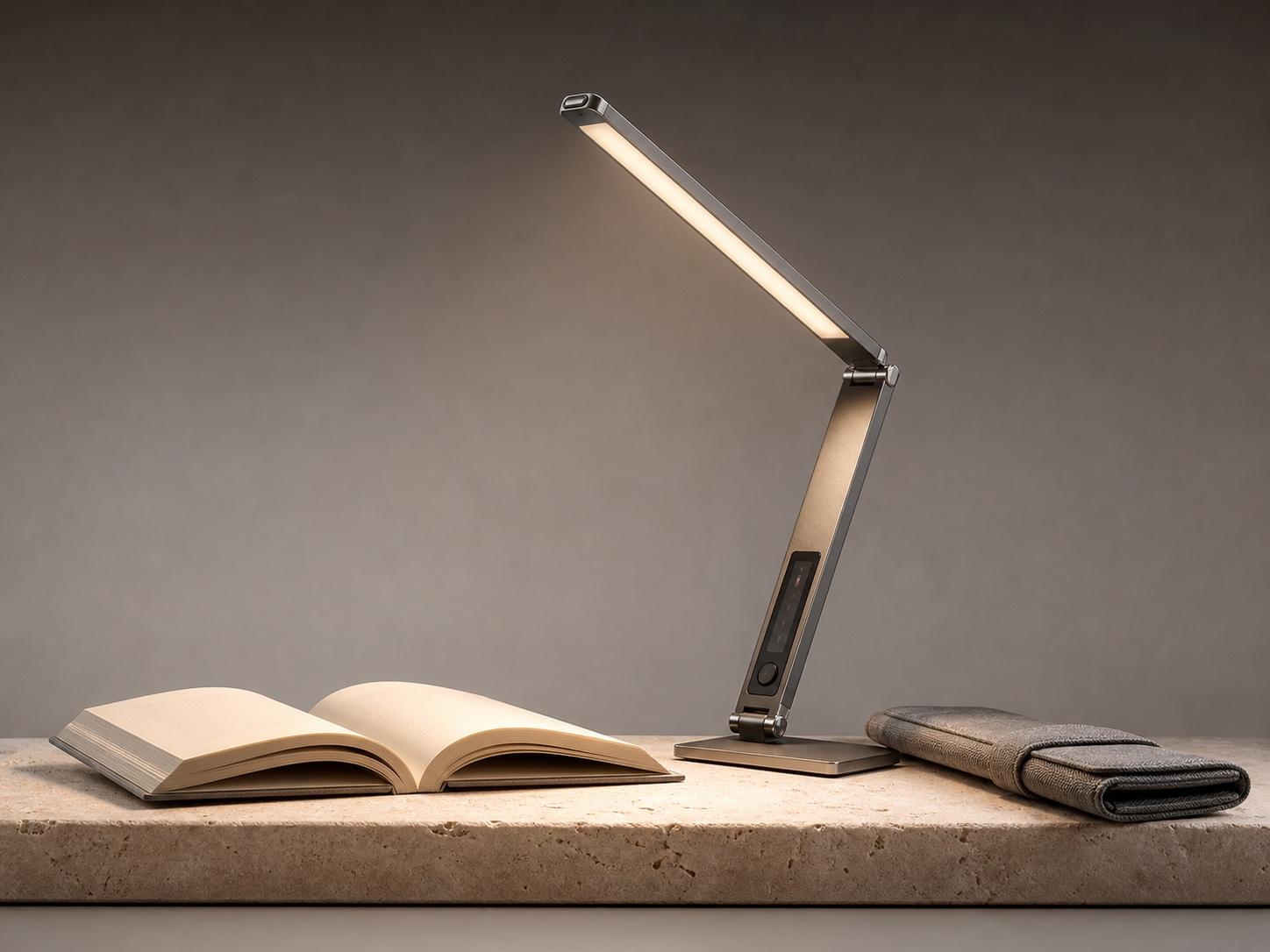 Folding E Ink Reading Lamp Product Advertising Prompt
