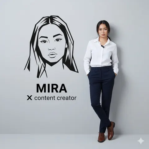 职场海报人像提示词
