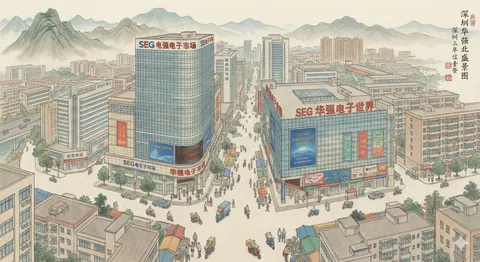 新中式中关村长卷提示词
