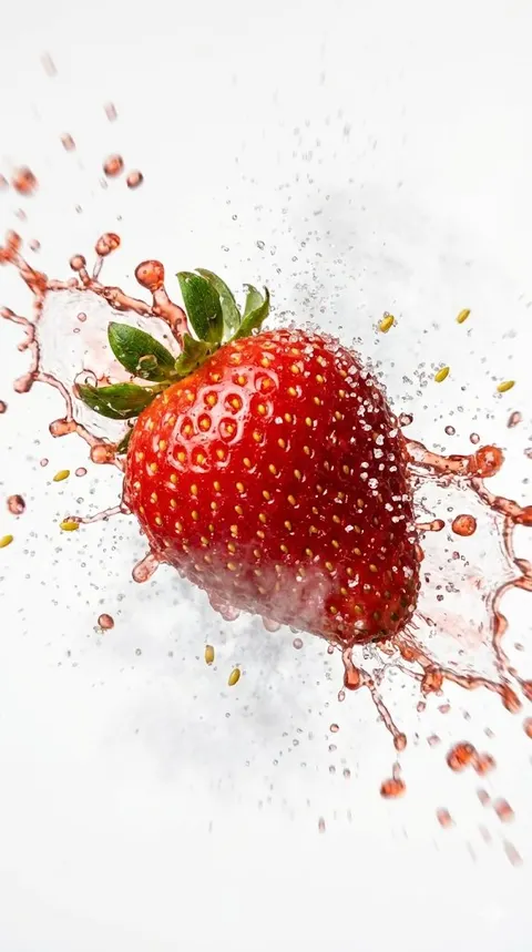 High-speed macro crunchy burst food prompt