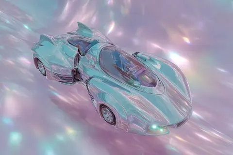 Dreamwave holographic hover car prompt