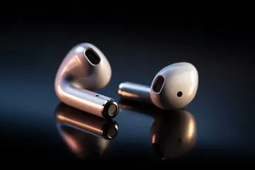 Wireless earbuds studio shot prompt