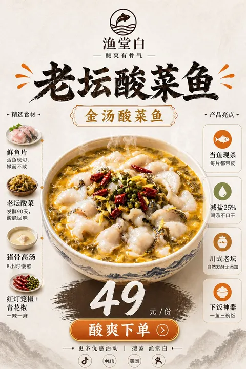Food hero explainer poster prompt