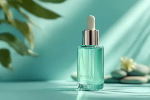 Skincare serum studio prompt