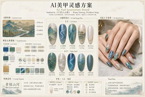 Nail inspiration board prompt