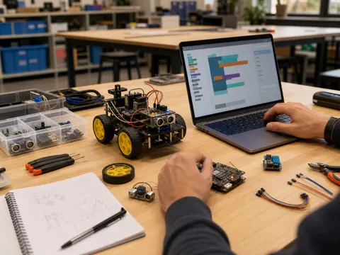 Robotics coding workshop education prompt
