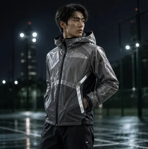 Night Run Technical Jacket Styling Prompt