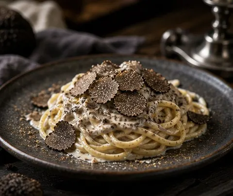 Black Truffle Pasta Prompt