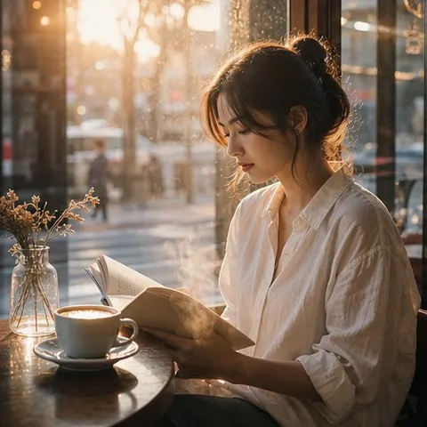 Morning Cafe Lifestyle Shoot