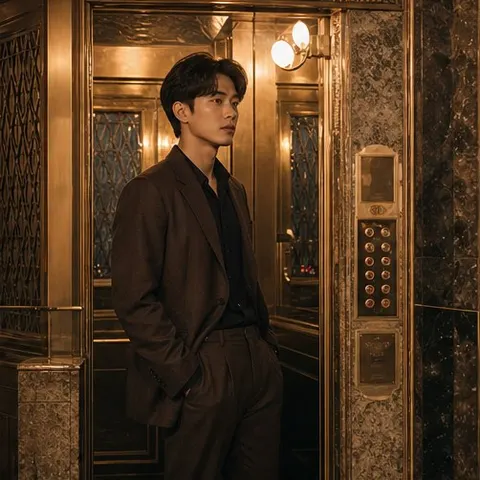 Vintage Elevator Photo Shoot
