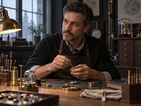 Watchmaker Atelier Environmental Portrait Prompt