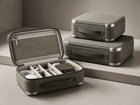 Modular Travel Organizer Product Advertising Prompt