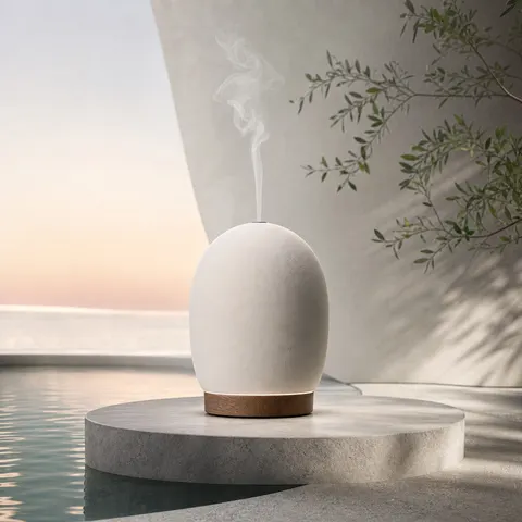 Porcelain Aroma Diffuser Waterlight Product Prompt