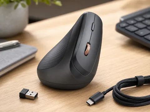 Ergonomic vertical mouse product prompt