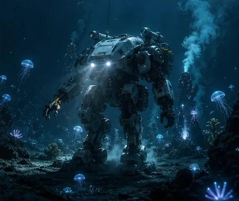 Deep Sea Research Mecha Prompt
